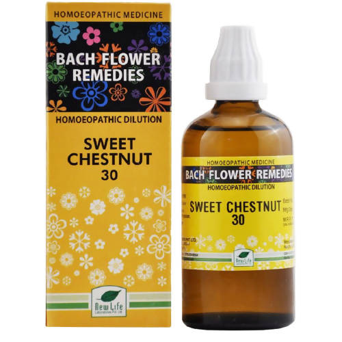 New Life Homeopathy Bach Flower Remedies Sweet Chestnut Dilution | Grocsy