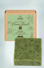 Nat Habit Cold Processed Sacred Neem-Basil Soap | Grocsy