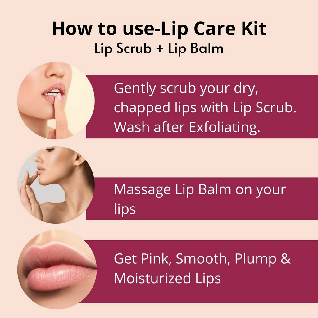 Urbaano Herbal Beetroot Lip Care Kit | Grocsy