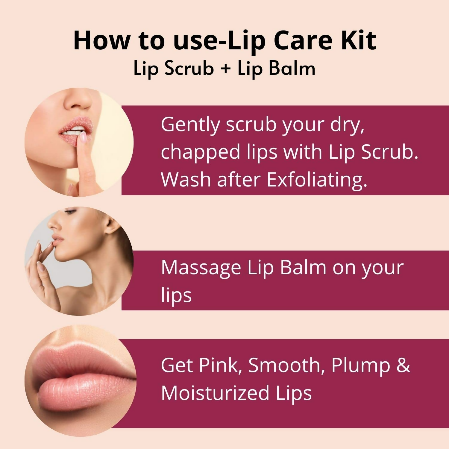 Urbaano Herbal Beetroot Lip Care Kit | Grocsy