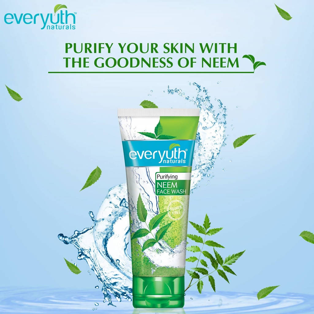 Everyuth Naturals Purifying Neem Face Wash | Grocsy