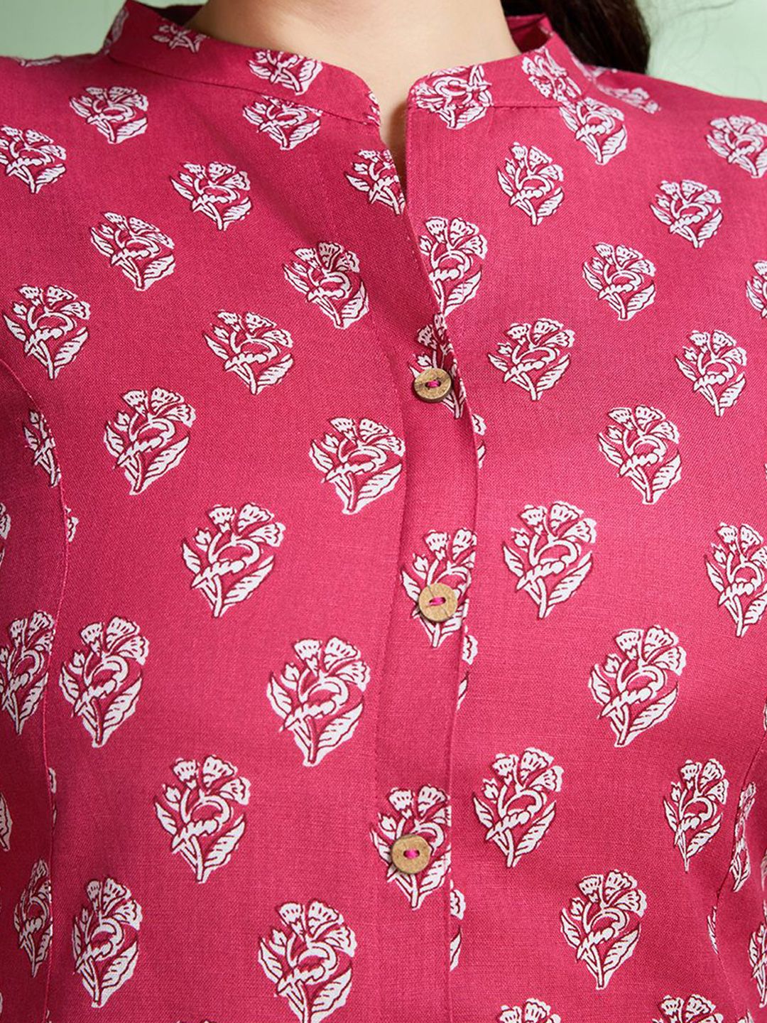 Sangria Printed Pure Cotton Kurta | Grocsy