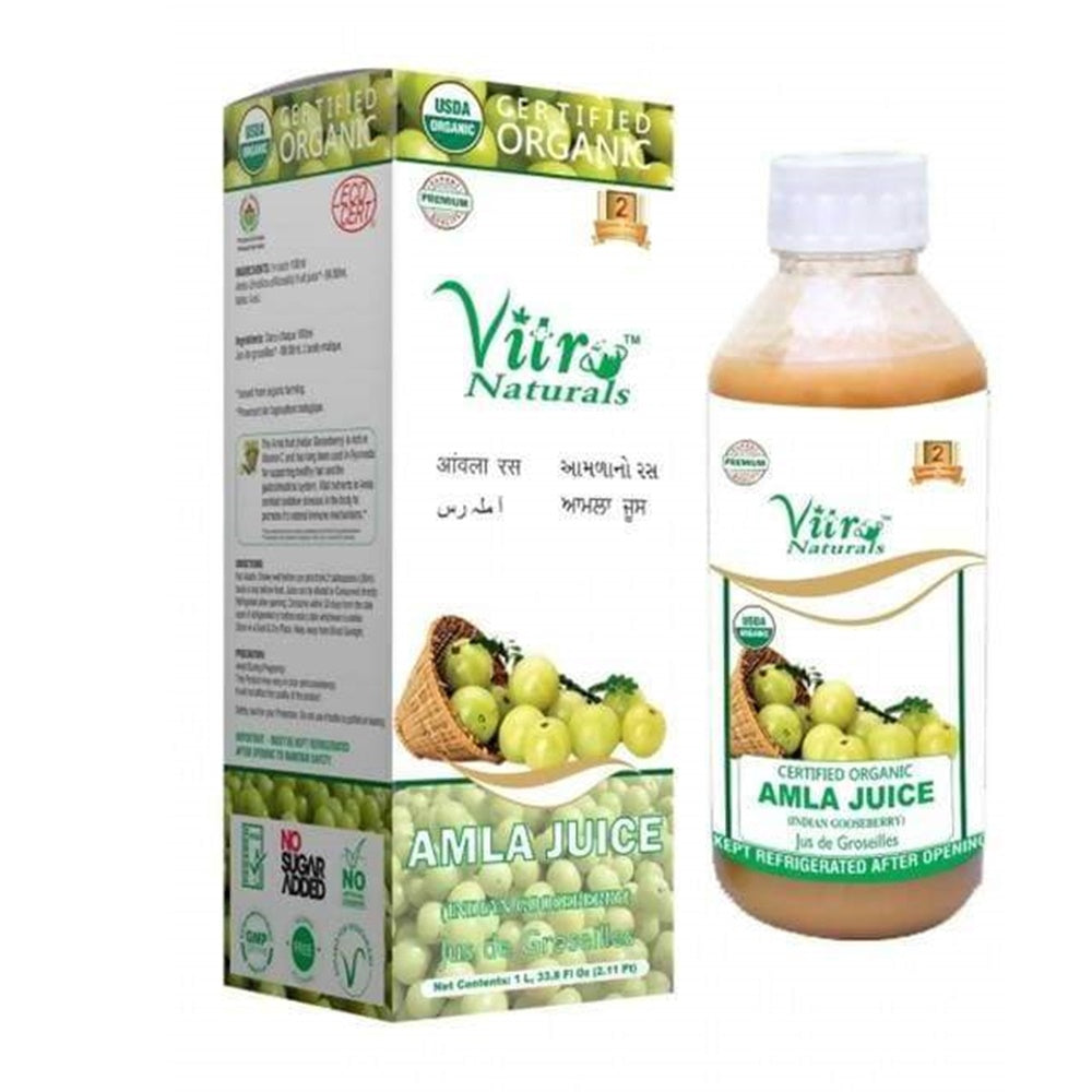Vitro Naturals Certified Organic Amla / Anola Juice | Grocsy