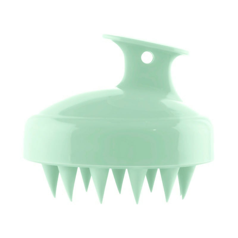 Nykaa Naturals Scalp Massager Brush For Blood Circulation & Natural Hair Growth - Green | Grocsy