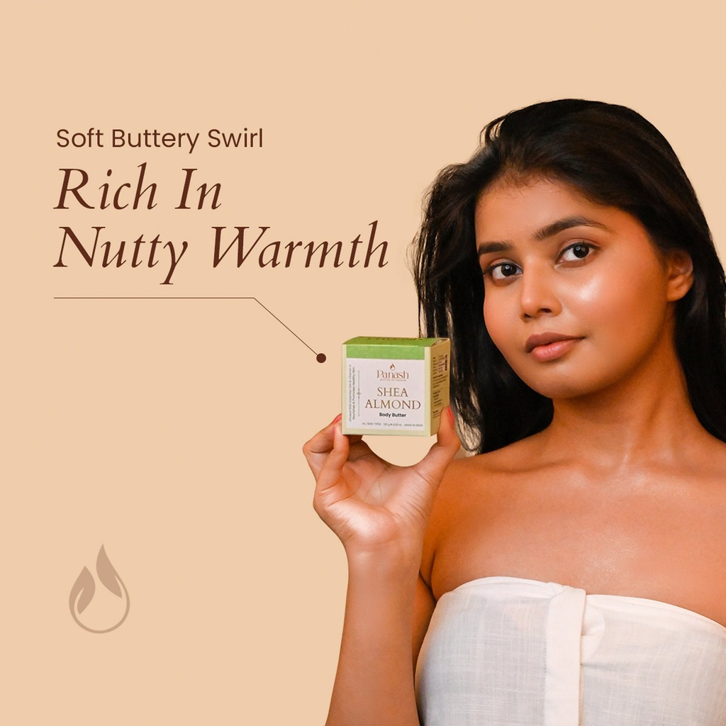 Panash Shea & Almond Body Butter | Grocsy