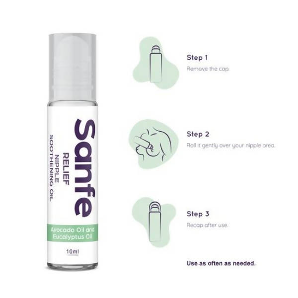 Sanfe Relief Nipple Soothening Oil | Grocsy