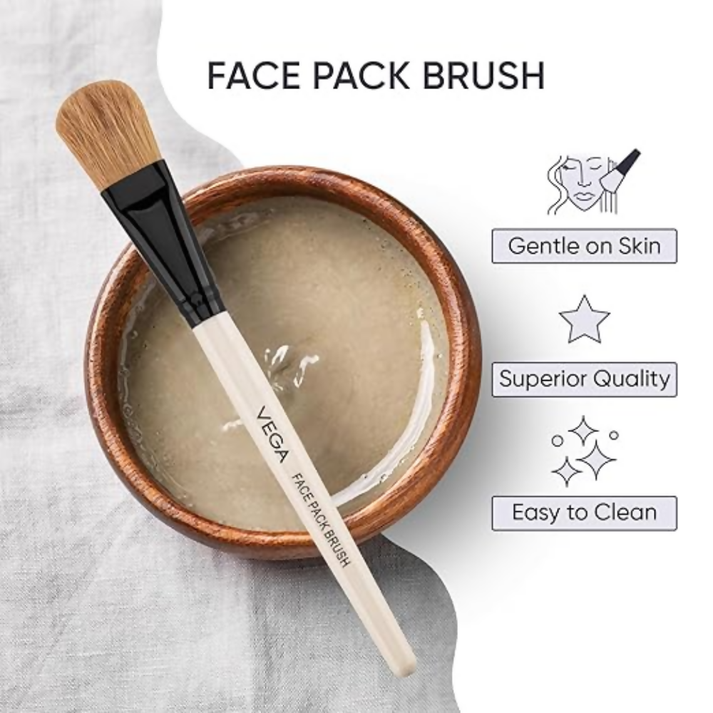 Vega Face Pack Brush for Women & Men | Grocsy