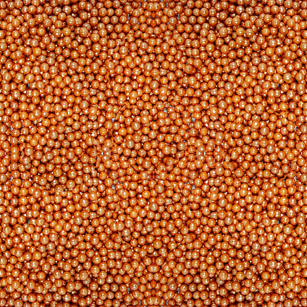Confect Orange Disco Balls Sprinkles 3 MM | Grocsy