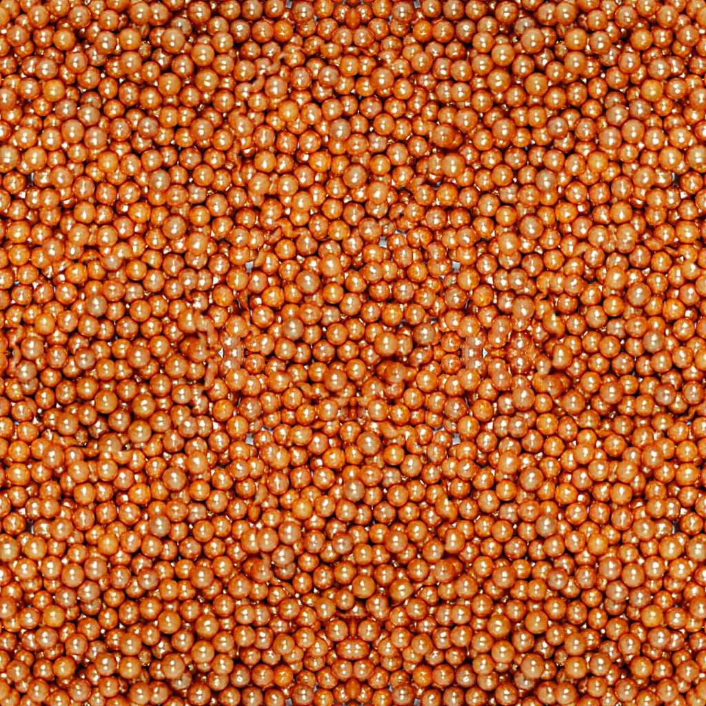 Confect Orange Disco Balls Sprinkles 4 MM | Grocsy