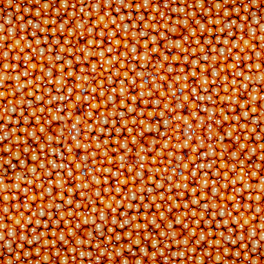 Confect Orange Disco Balls Sprinkles 6 MM | Grocsy