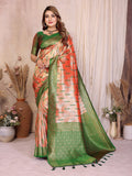 Anaita Banarasi Tissue Silk Saree | Grocsy