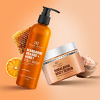 Botanic Hearth Mandarin Orange Body Wash & Himalayan Scrub | Grocsy
