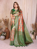 Anaita Banarasi Tissue Silk Saree | Grocsy