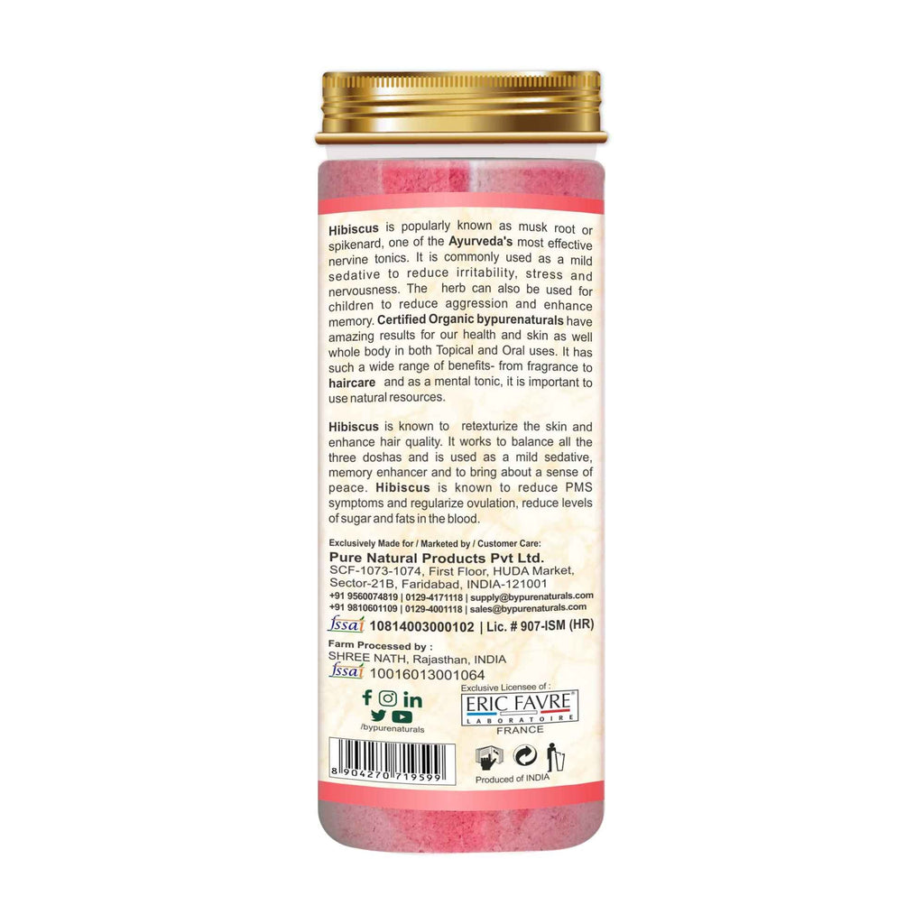 byPureNaturals Organic Hibiscus Powder | Grocsy