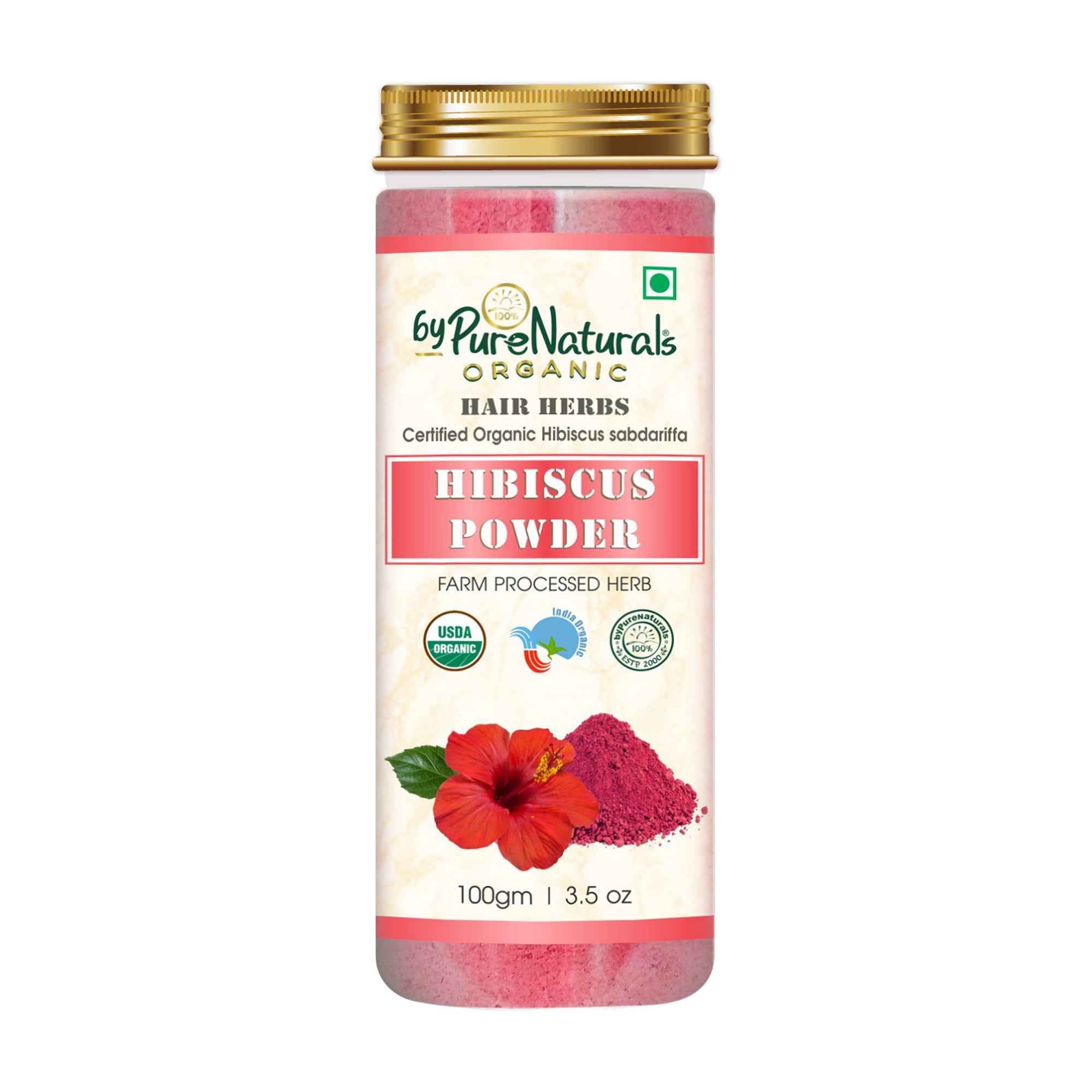 byPureNaturals Organic Hibiscus Powder | Grocsy