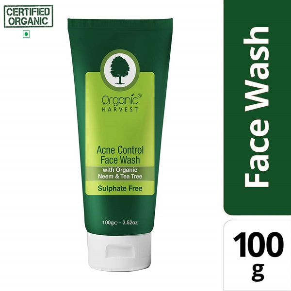 Organic Harvest Acne Control Face Wash | Grocsy