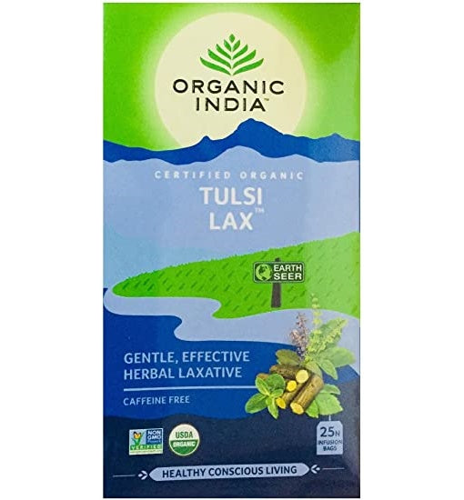 Organic India Tulsi Lax 25 Tea Bags | Grocsy