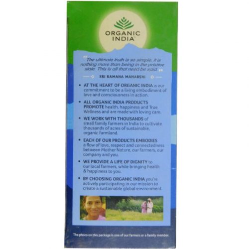 Organic India Tulsi Lax 25 Tea Bags | Grocsy