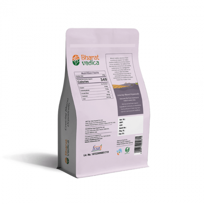 Bharat Vedica Organic Sorghum Millet - Organic Jowar | Grocsy