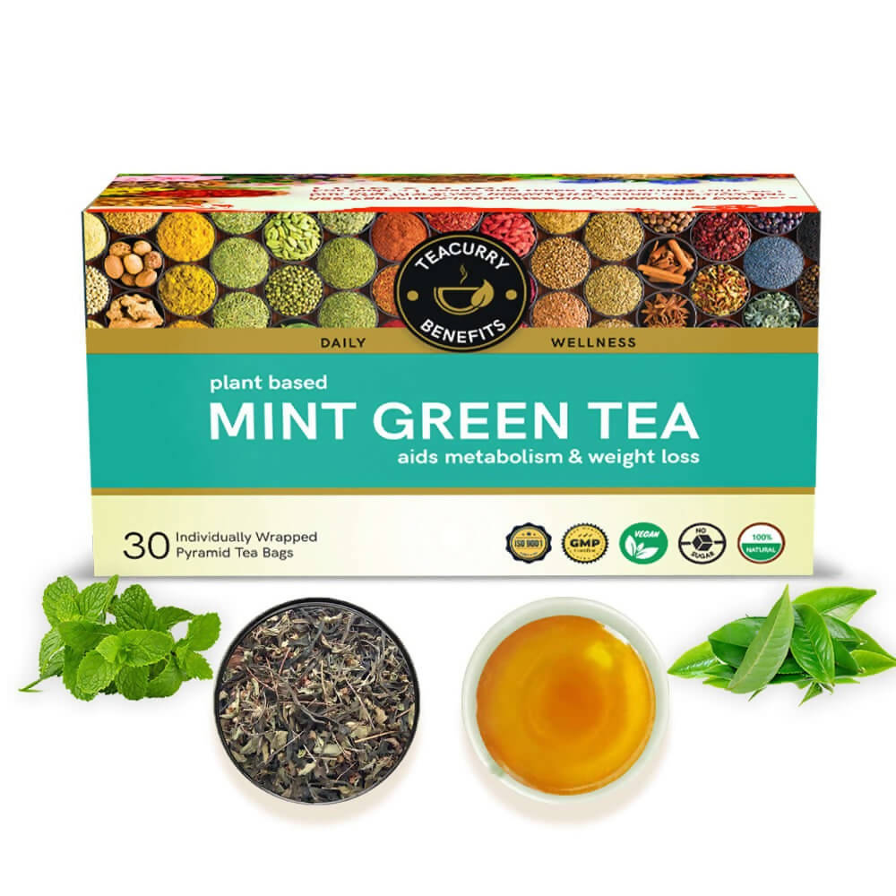 Teacurry Mint Green Tea | Grocsy