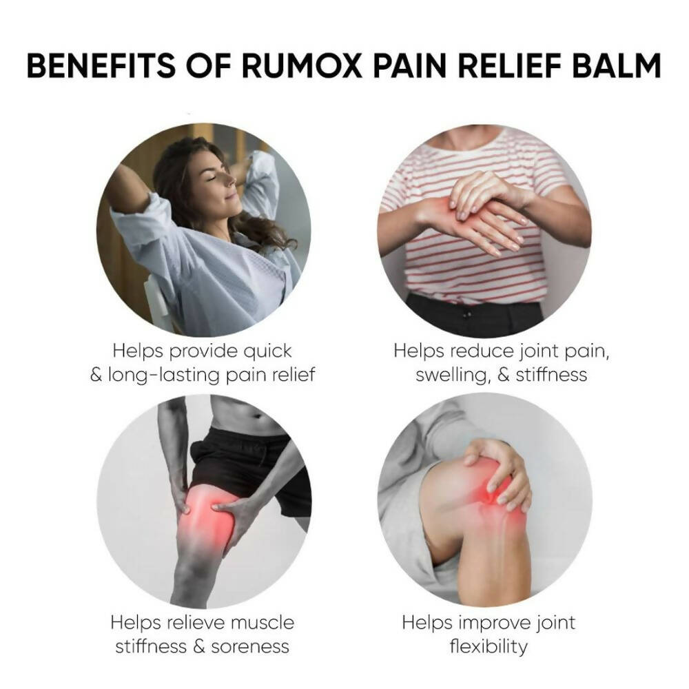 Dr. Vaidya's Rumox Pain Relief Balm | Grocsy