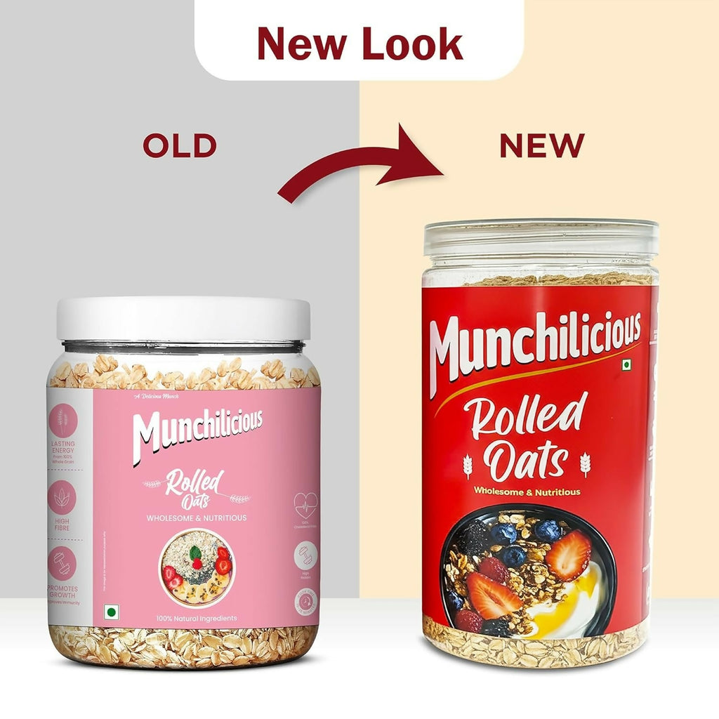 Munchilicious 100% Whole Grain Jumbo Oats | Grocsy