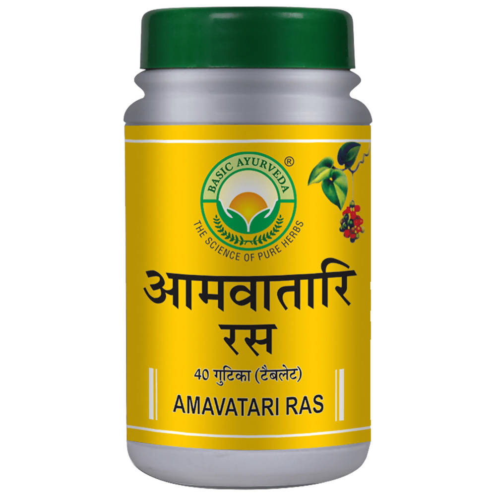 Basic Ayurveda Amavatari Ras Tablet | Grocsy