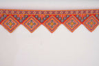 Kundan HandiKrafts Cloth Thoranna (Diamond Shape) | Grocsy