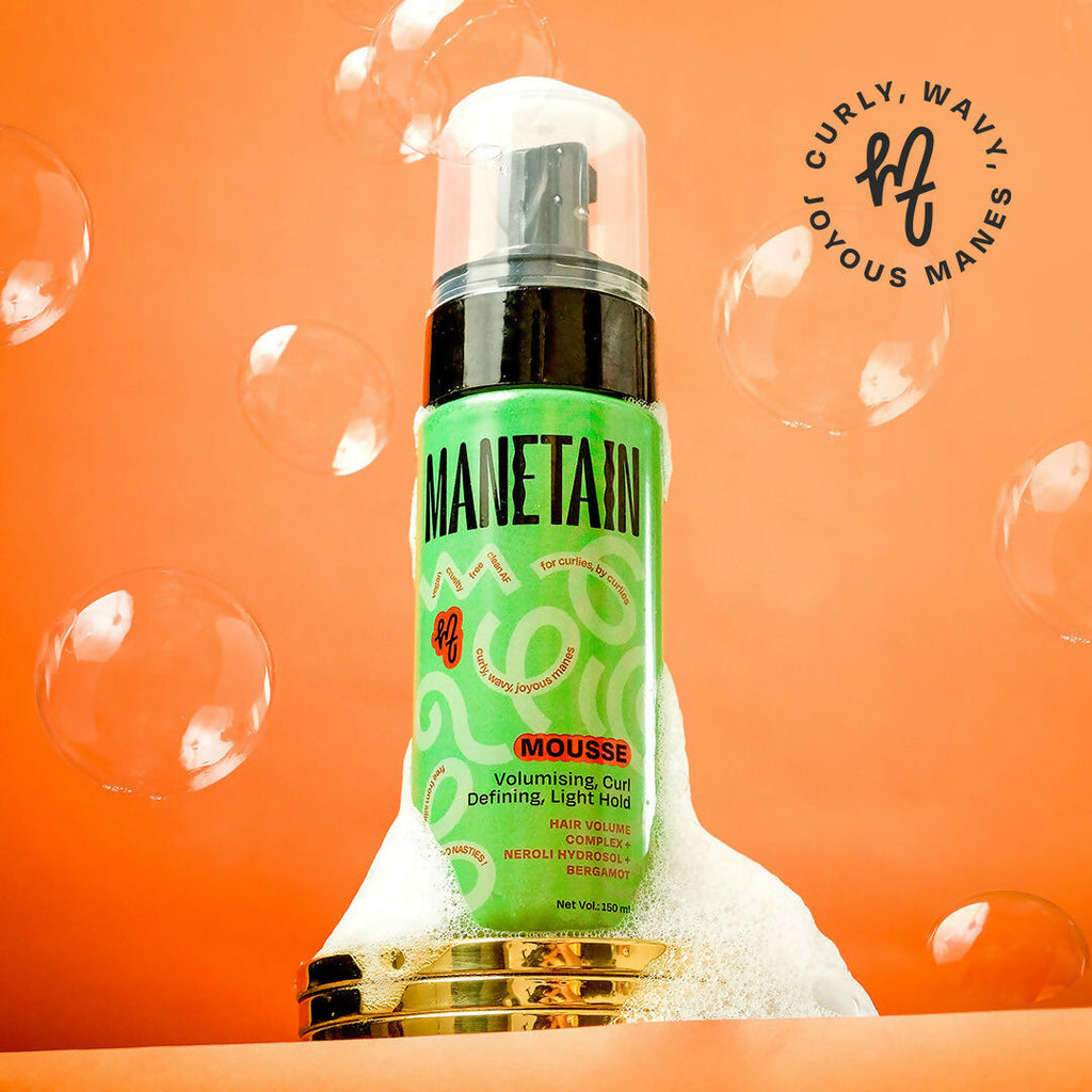 Manetain Hair Mousse for Dry and Frizzy Hair | Grocsy