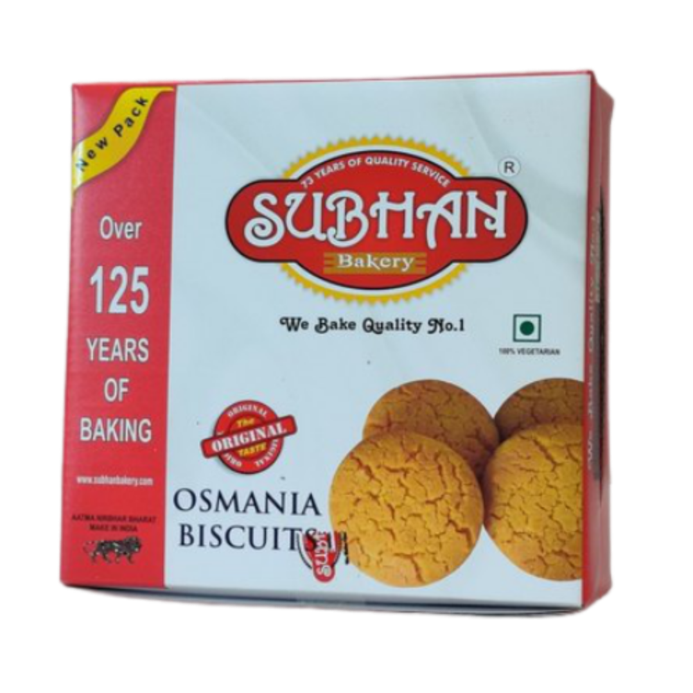 Subhan Bakery Osmania Biscuits | Premium Quality Tea Time Biscuits | Grocsy