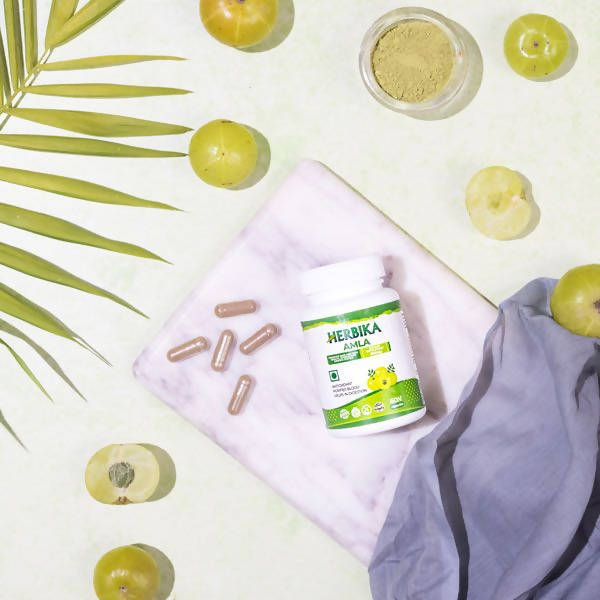 Herbika Amla Capsules | Grocsy