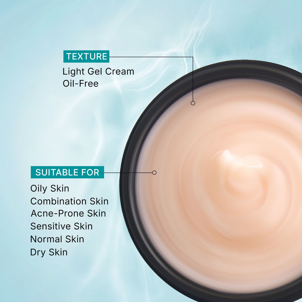 Pilgrim Korean Rice Water Hydra Glow Light Gel Moisturizer | Grocsy