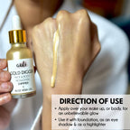 Auli Gold Digger Face & Body Highlighter | Grocsy