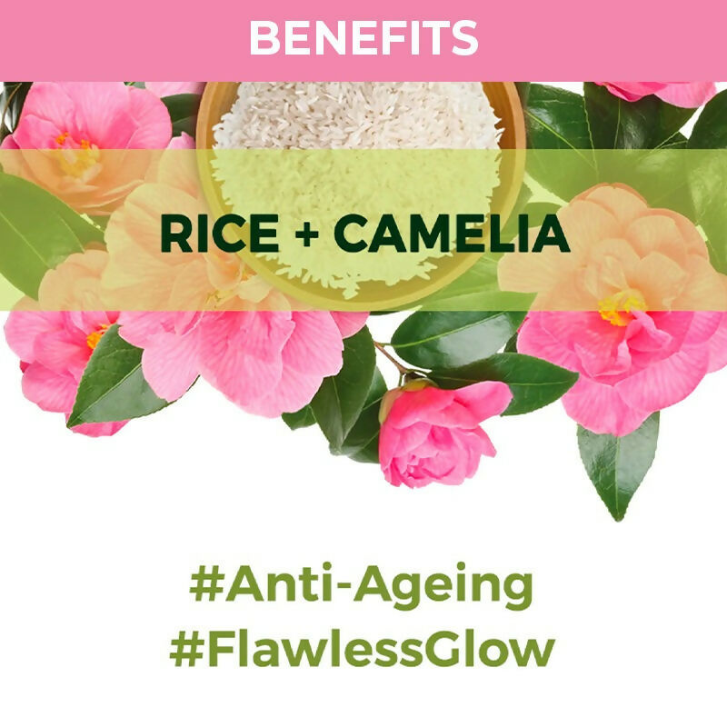 Nykaa Skin Secrets Exotic Indulgence Rice + Camellia Sheet Mask For Nourished & Radiant Skin | Grocsy
