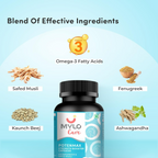 Mylo Care Potenmax Male Fertility Supplement - Veg Capsules | Grocsy