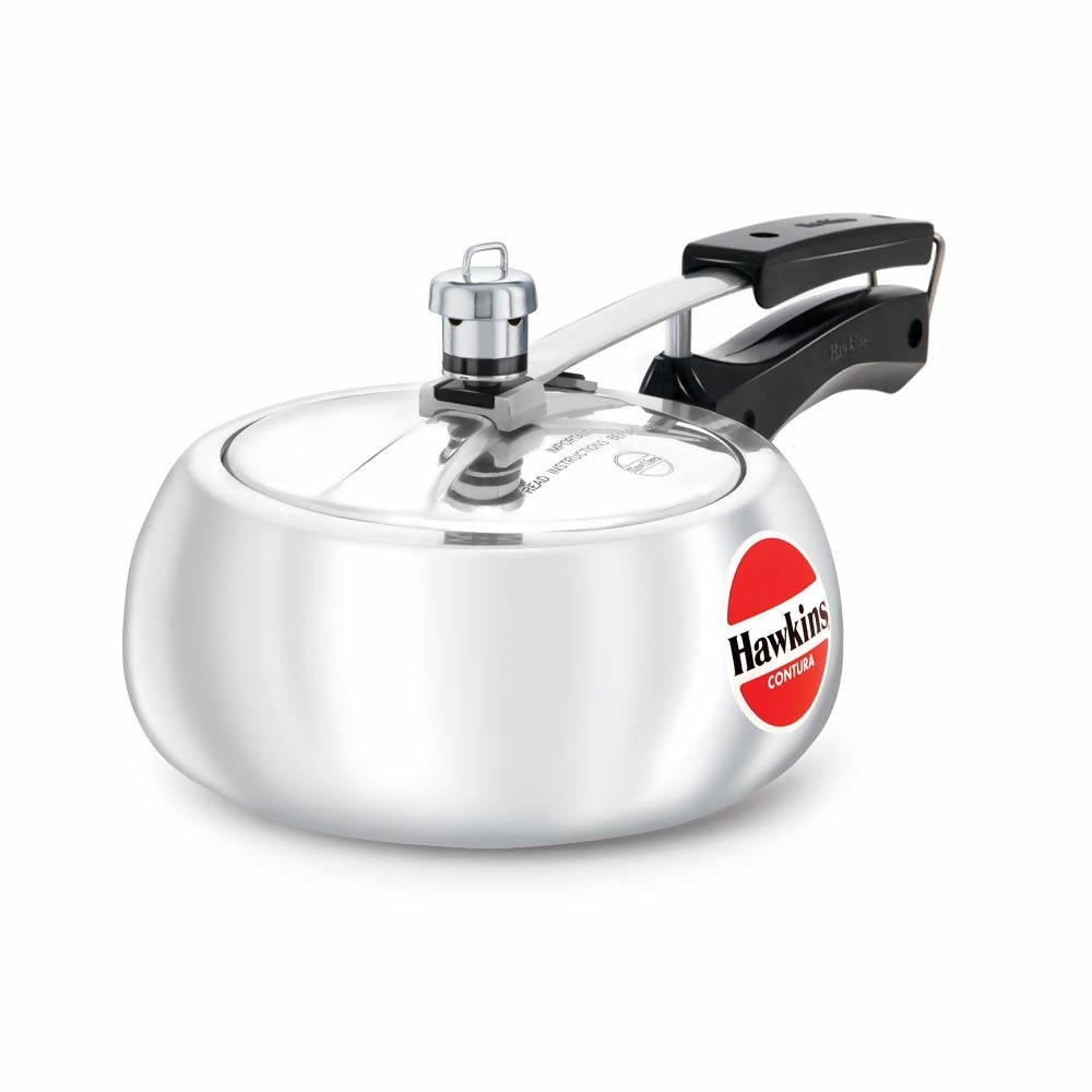 Hawkins Contura Pressure Cooker 2 Litre - Silver (HC20) | Grocsy