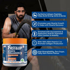 Fast&Up Sports Collagen Protein 7g Type 1 Marine Collagen Peptides | Grocsy