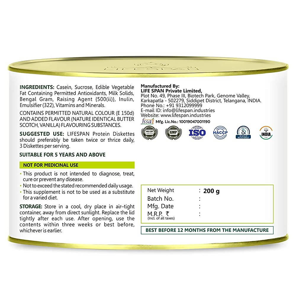 LifeSpan Protein Diskettes | Grocsy