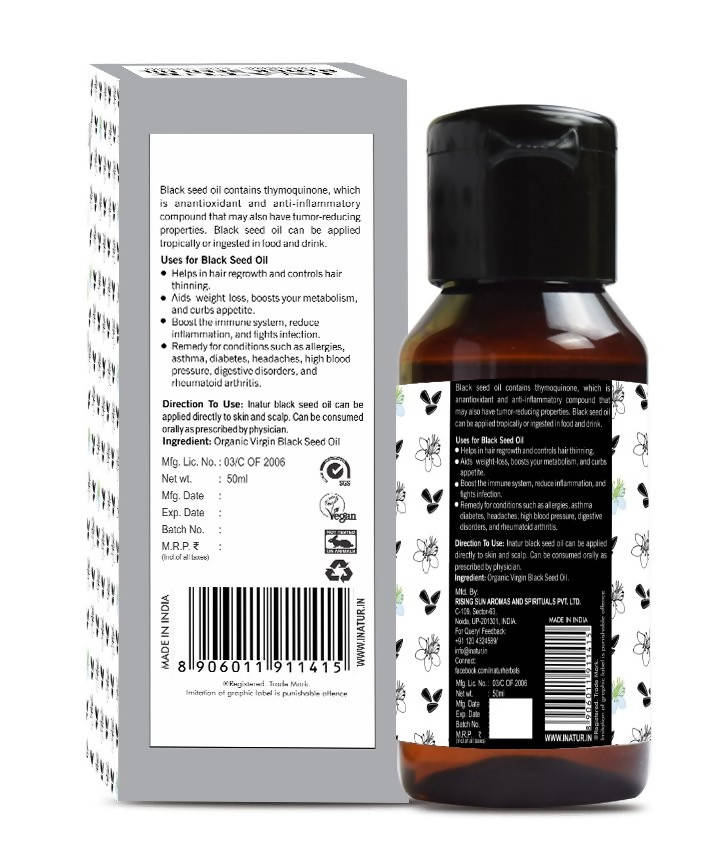Inatur Black Seed Oil | Grocsy