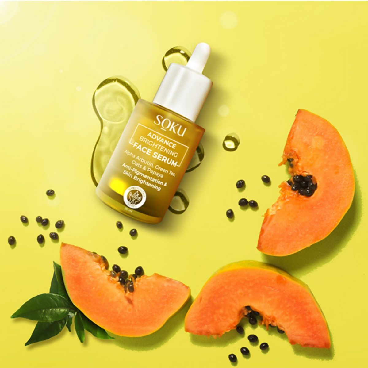 SOKU Advance Brightening Face Serum | Grocsy