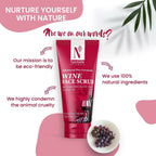 NutriGlow NATURAL'S Advanced Pro Formula Wine Face Scrub | Grocsy