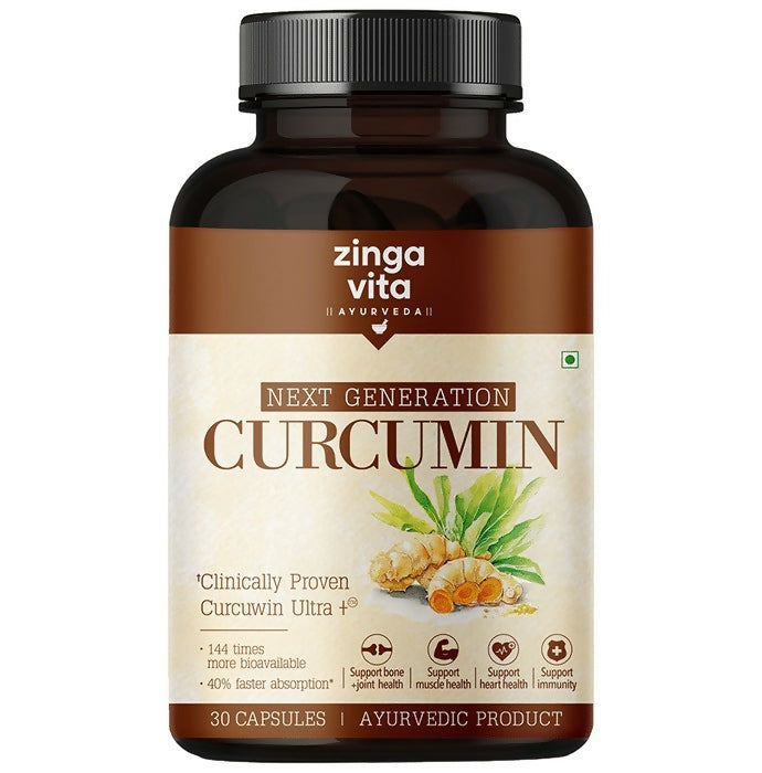 Zingavita Next Generation Curcumin Capsules | Grocsy