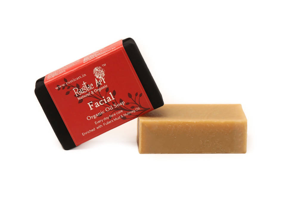 Rustic Art Facial Organic Oil Soap | Grocsy