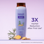 Naturali Anti-Hairfall Shampoo with Rosemary Oil & Ginseng Extract | Grocsy