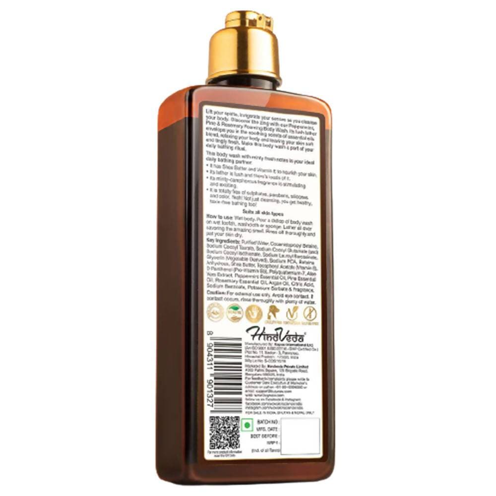 Wow Skin Science Peppermint, Pine & Rosemary Foaming Body Wash | Grocsy