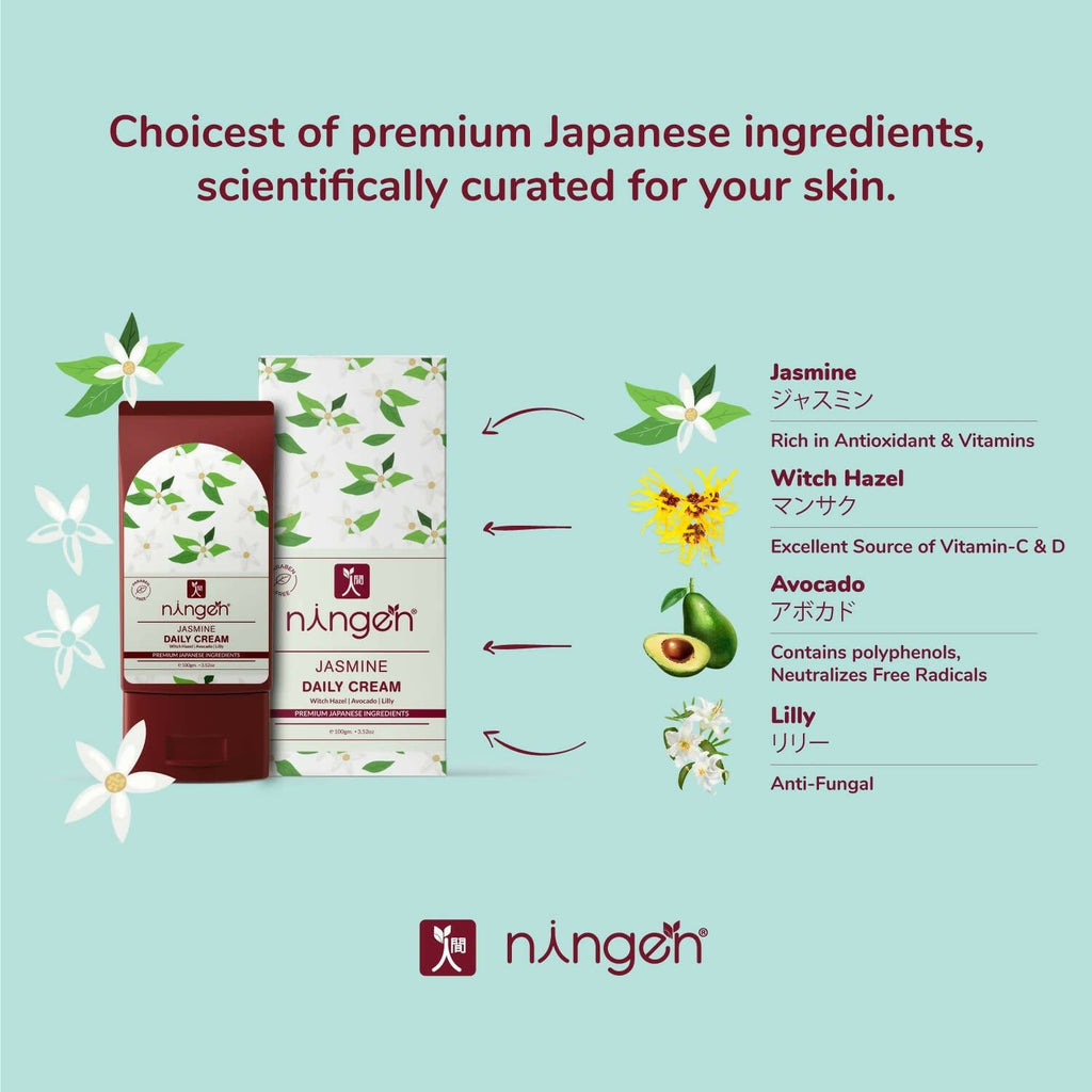 Ningen Jasmine Daily Cream | Grocsy