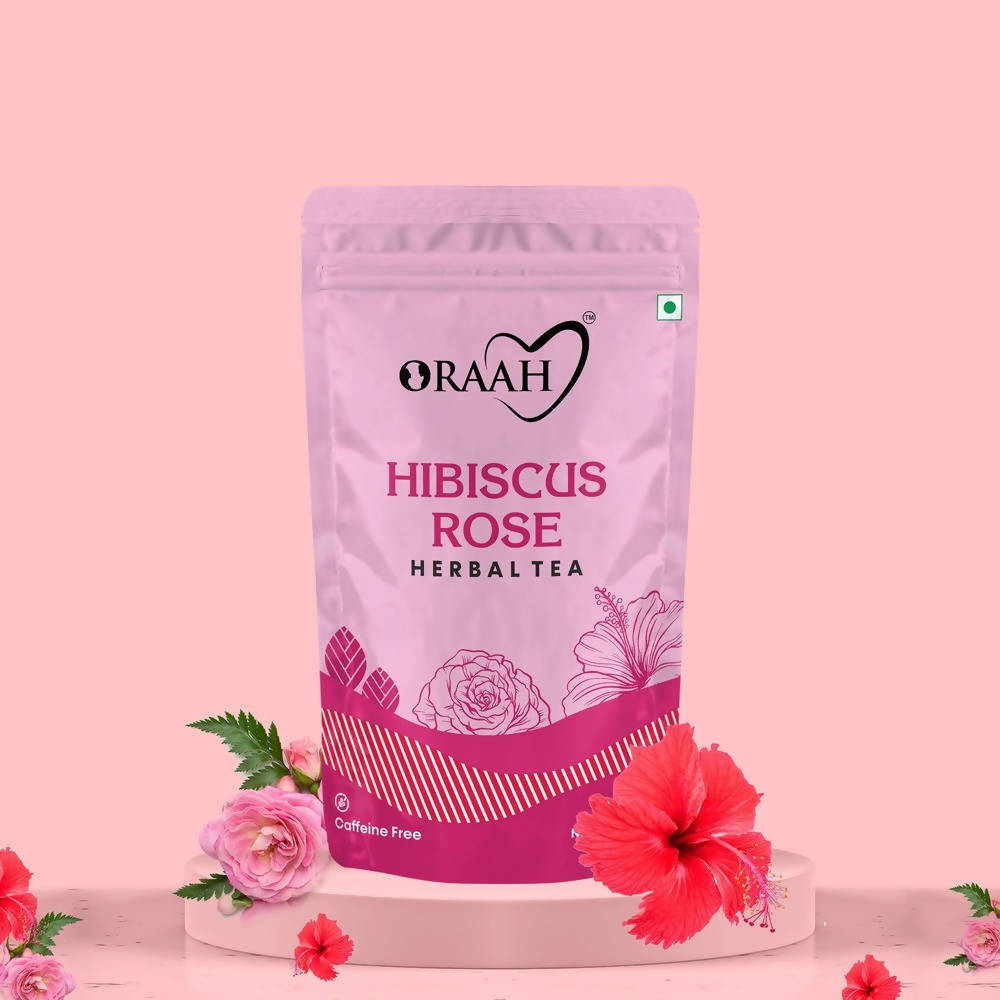 Oraah Hibiscus Rose Herbal Tea | Grocsy