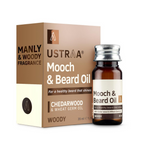 Ustraa Woody Mooch and Beard Oil | Grocsy