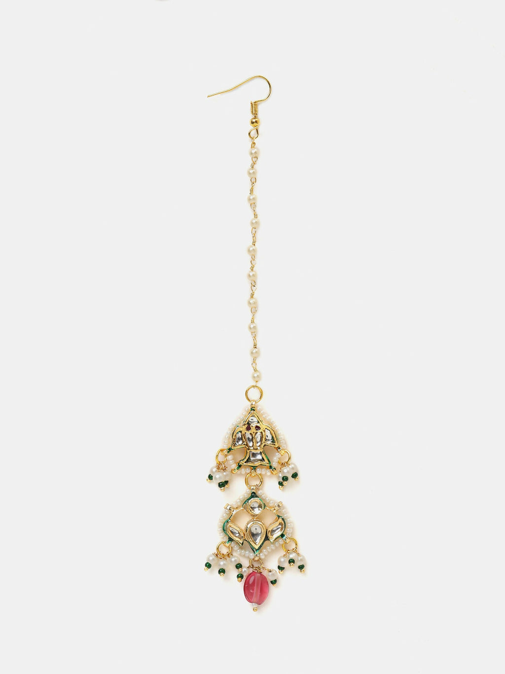 Ruby Raang Sindoor Maang Tikka | Grocsy