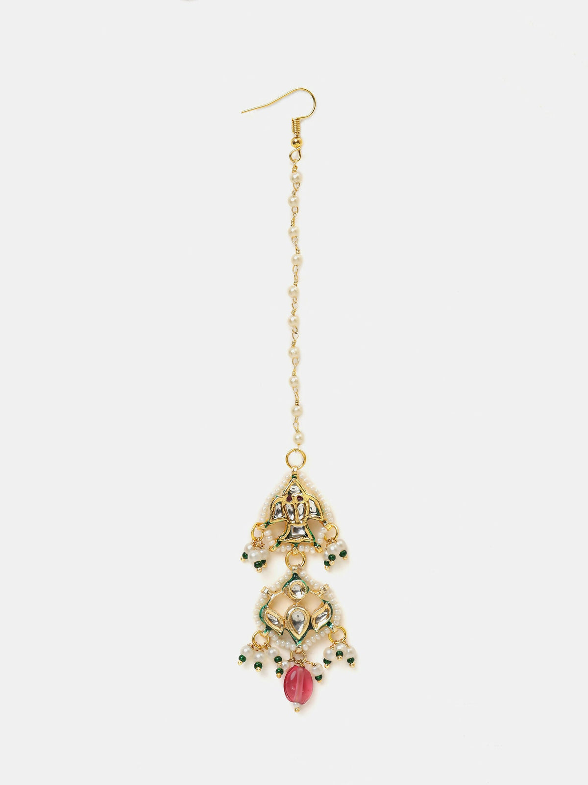 Ruby Raang Sindoor Maang Tikka | Grocsy